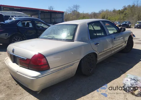 2004 Mercury Grand Marquis Gs from USA, damaged, VIN 2MEFM74W14X659507